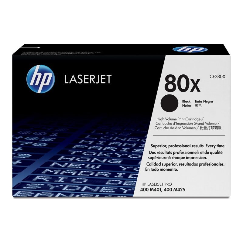 HP 80X CF280X Yüksek Kapasiteli Toner