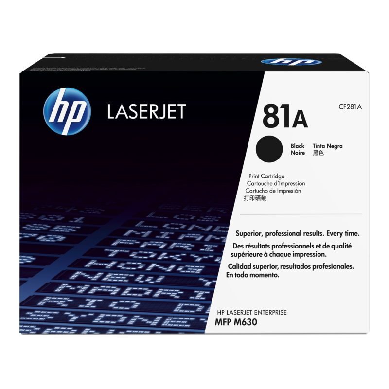 HP 81A CF281A Toner