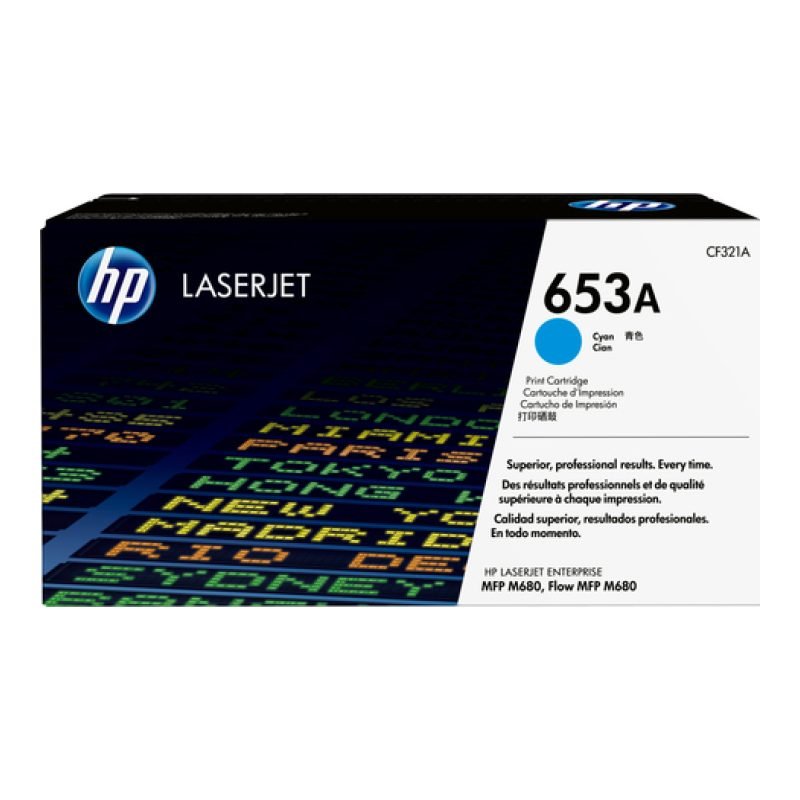HP 653A CF321A Mavi Toner — görsel 2