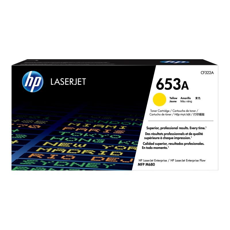 HP 653A CF322A Sarı Toner