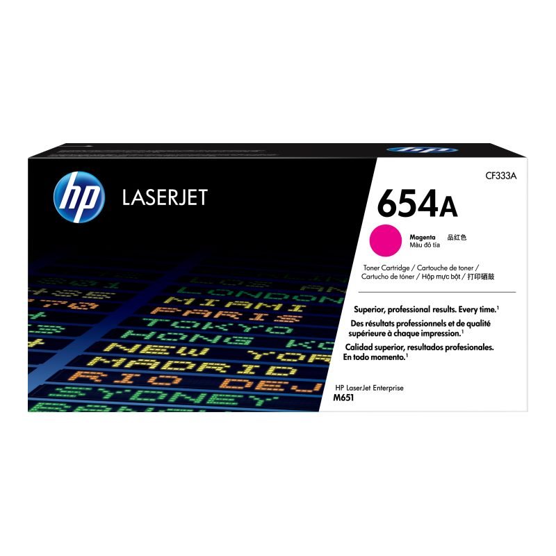 HP 654A CF333A Kırmızı Toner