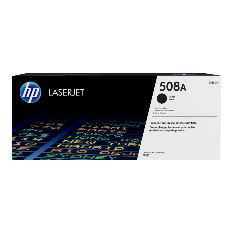 HP 508A CF360A Siyah Toner