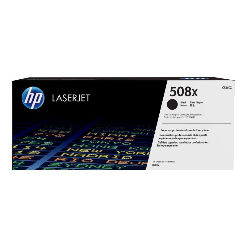 HP 508X CF360X Siyah Yüksek Kapasiteli Toner