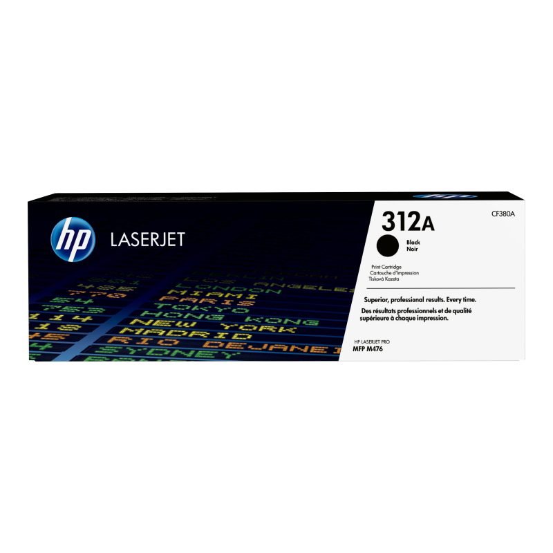 HP 312A CF380A Siyah Toner