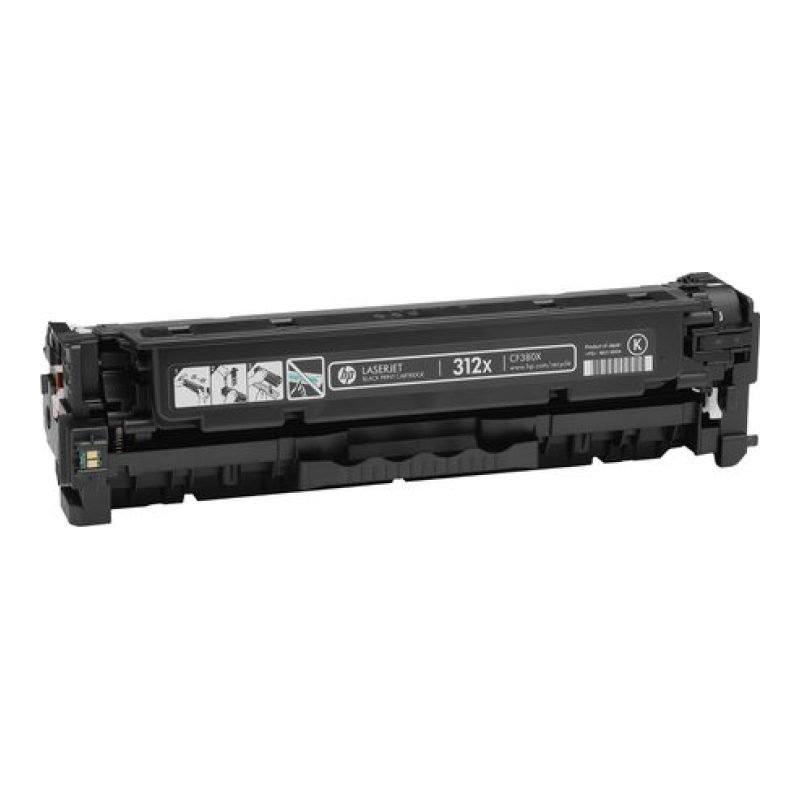 HP 312X CF380X Siyah Yüksek Kapasiteli Toner — görsel 2