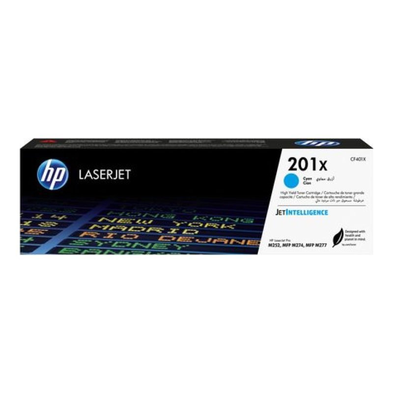 HP 201X CF401X Mavi Yüksek Kapasiteli Toner