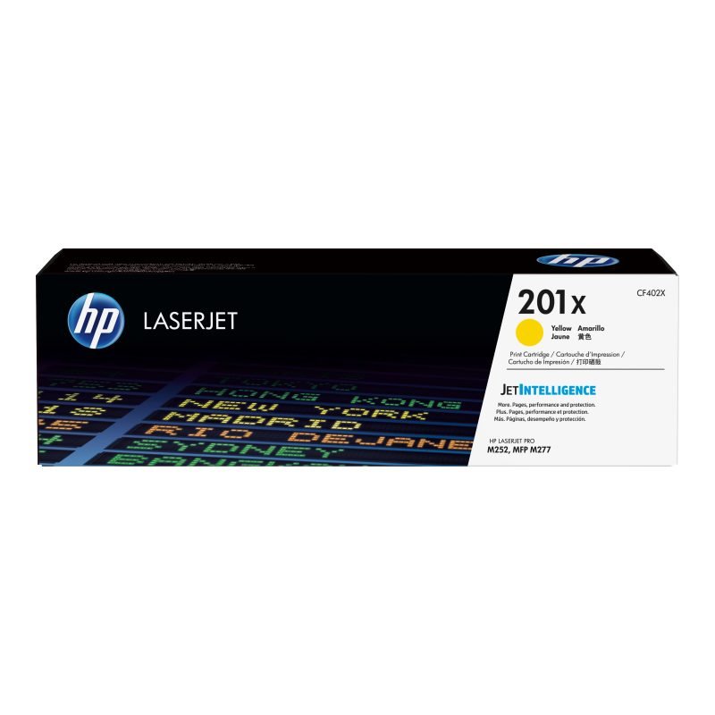 HP 201X CF402X Sarı Yüksek Kapasiteli Toner