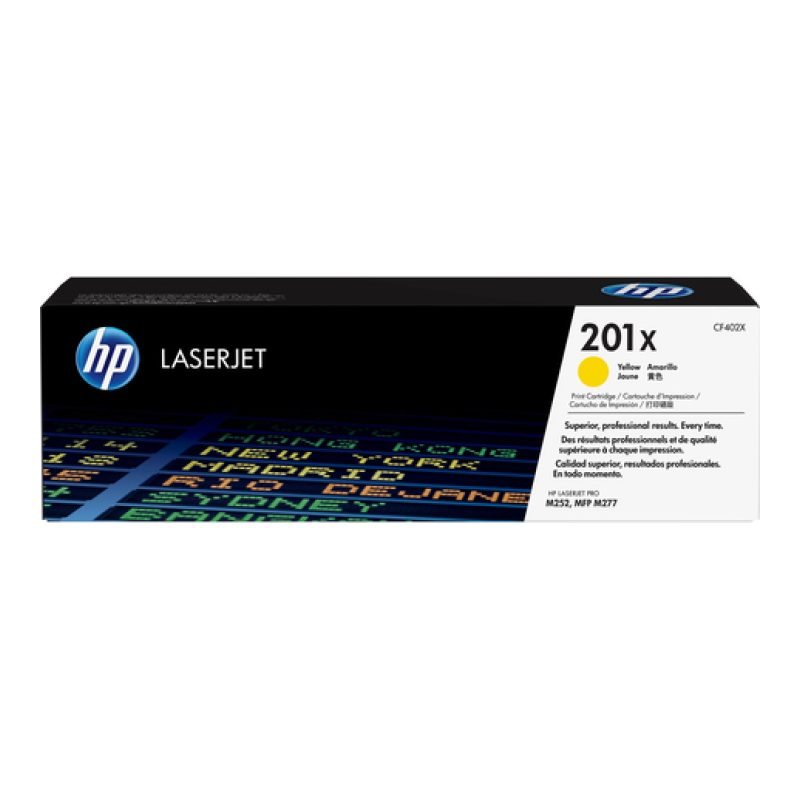 HP 201X CF402X Sarı Yüksek Kapasiteli Toner — görsel 2