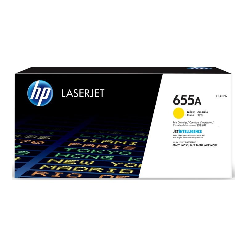 HP 655A CF452A Sarı Toner