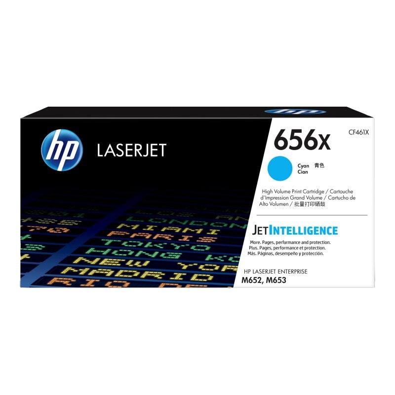 HP 656X CF461X Mavi Yüksek Kapasiteli Toner