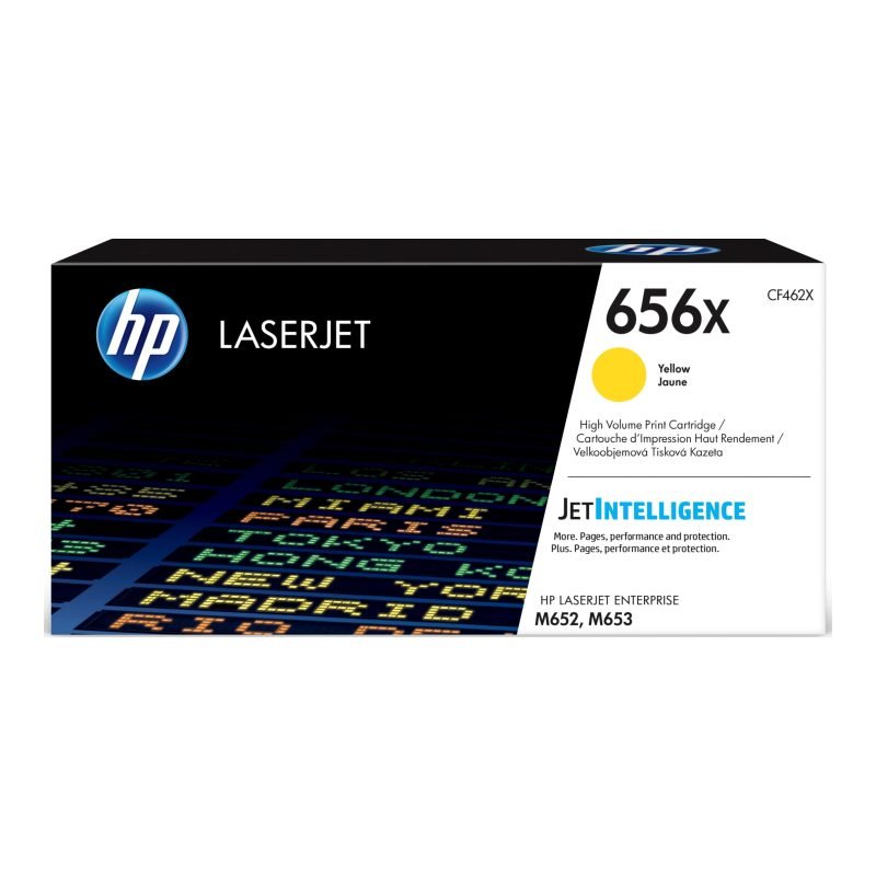 HP 656X CF462X Sarı Yüksek Kapasiteli Toner