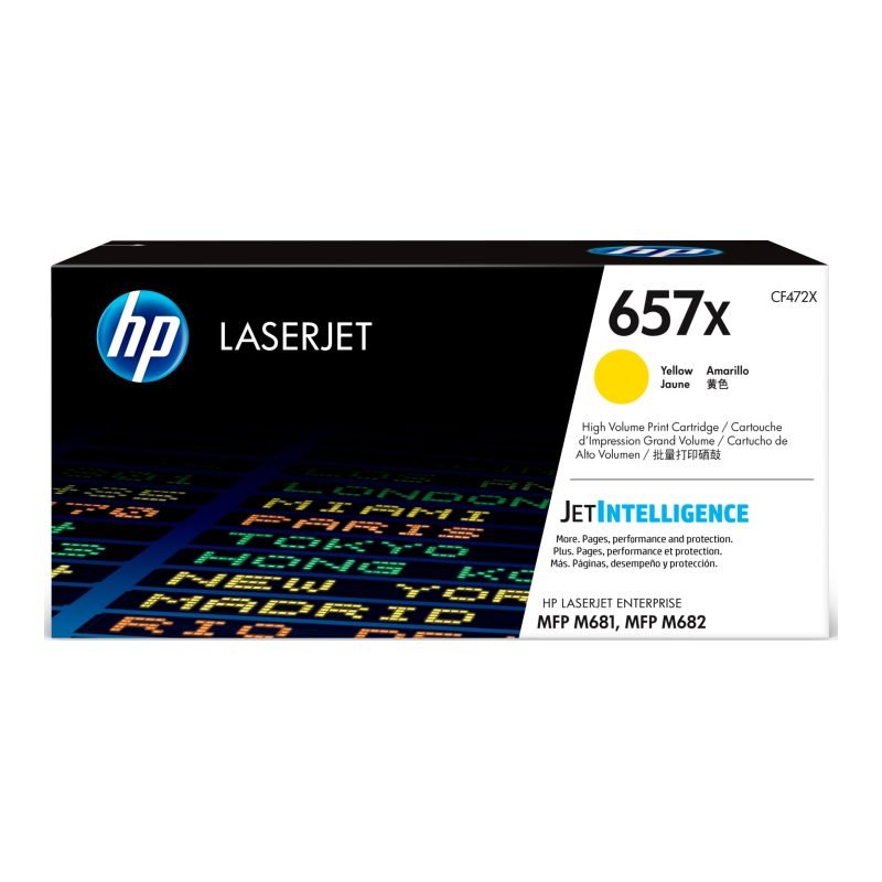 HP 657X CF472X Sarı Yüksek Kapasiteli Toner