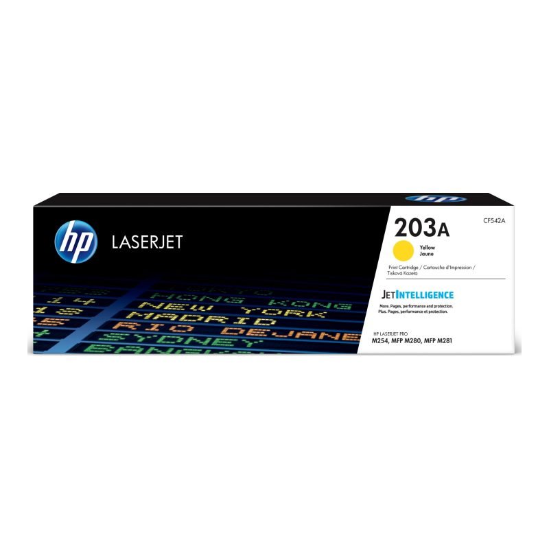 HP 203A CF542A Sarı Toner