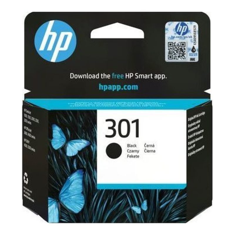 HP 301 CH561EE Siyah Mürekkep Kartuşu