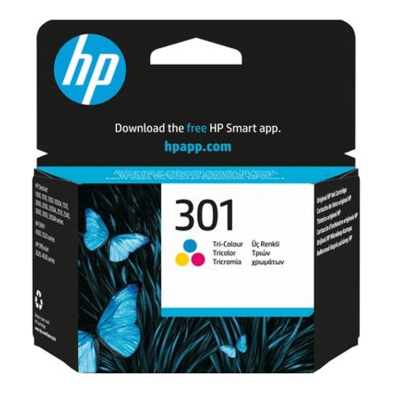 HP 301 Üç CH562EE Üç Renkli Mürekkep Kartuşu