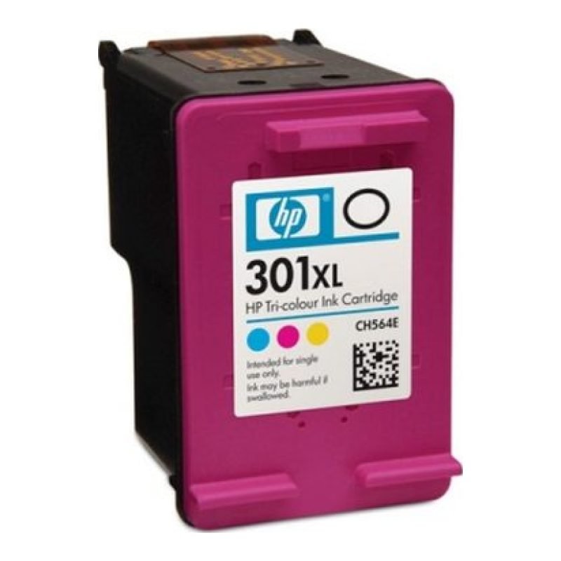 HP 301XL CH564E Üç Renkli Mürekkep Kartuşu