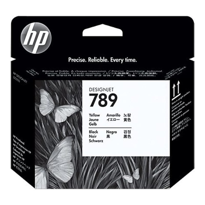 HP 789 Sarı/Siyah Yazıcı Kafası CH612A Siyah Baskı Kafası (Printhead)