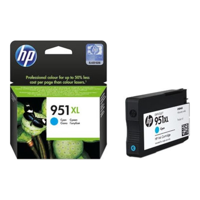HP 951XL CN046A Mavi Yüksek Kapasiteli Mürekkep Kartuşu