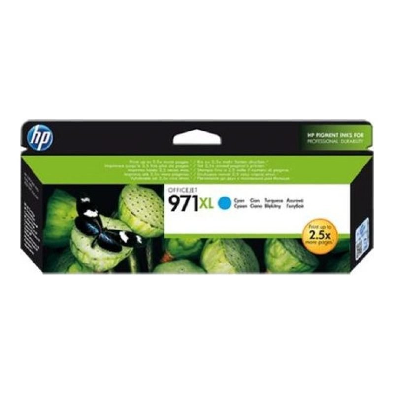 HP 971XL CN626A Mavi Mürekkep Kartuşu