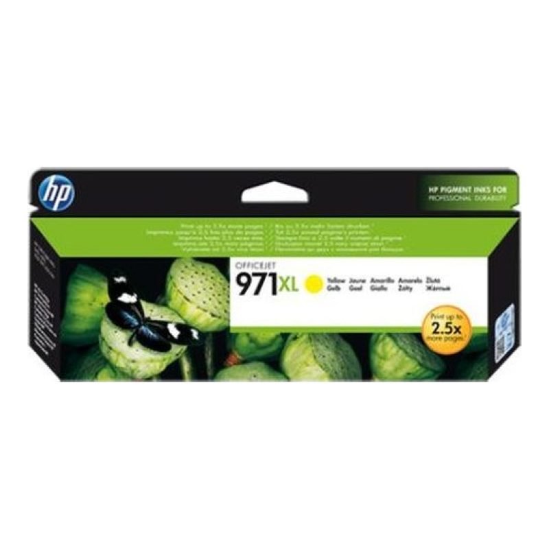HP 971XL CN628A Sarı Mürekkep Kartuşu