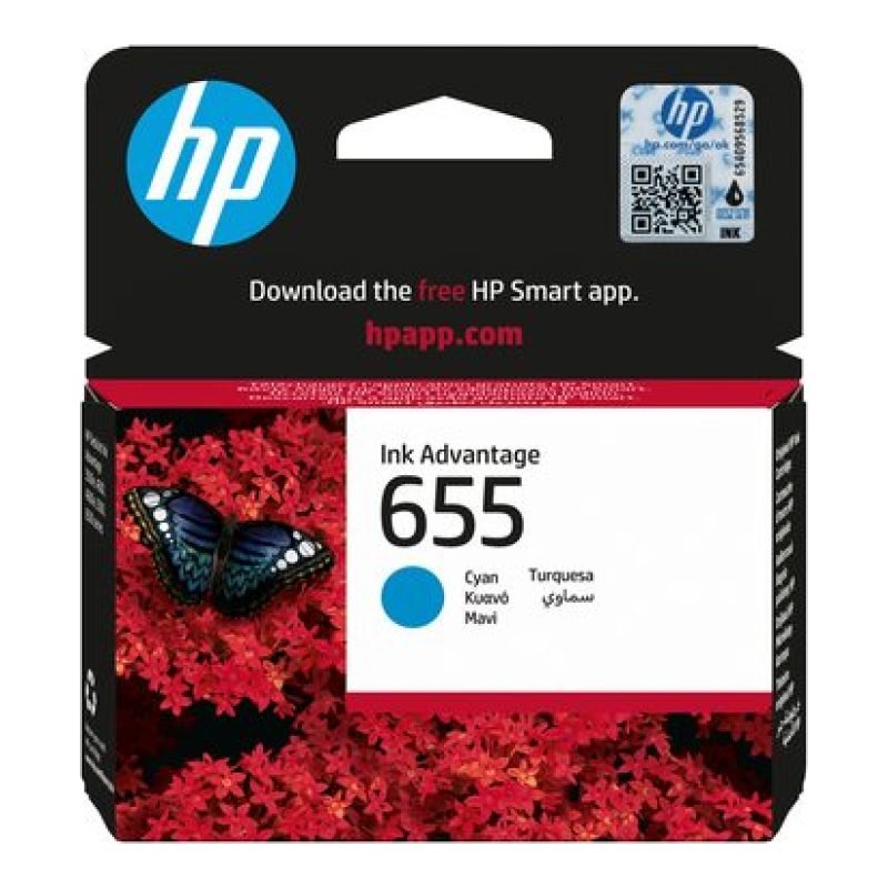 HP 655 CZ110AE Mavi Mürekkep Kartuşu