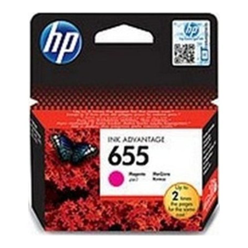 HP 655 CZ111A Kırmızı Mürekkep Kartuşu