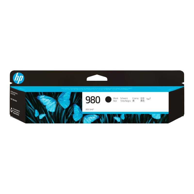 HP 980 D8J10A Siyah Mürekkep Kartuşu