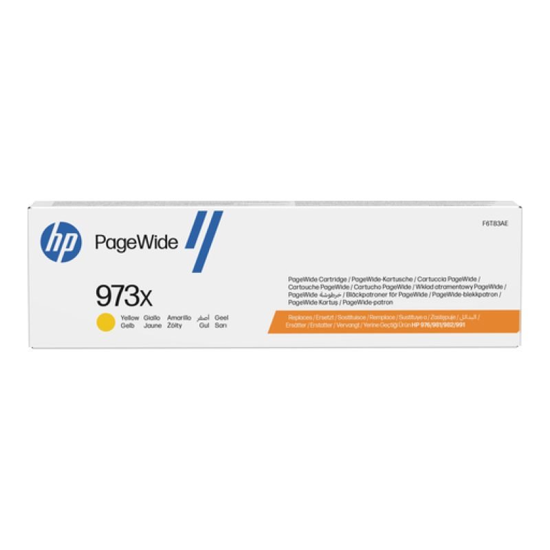 HP 973X F6T83AE Sarı Mürekkep Kartuşu