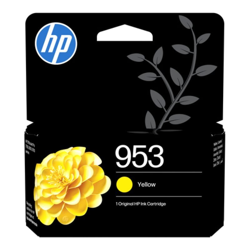 HP 953 F6U14AE Sarı Mürekkep Kartuşu