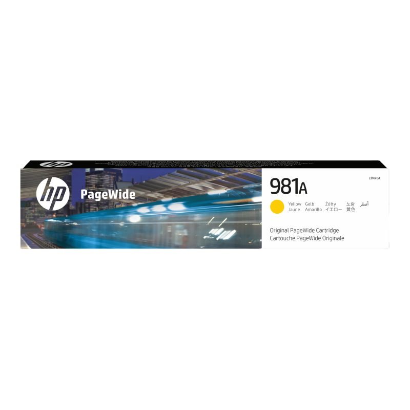 HP 981A J3M70A Sarı Mürekkep Kartuşu