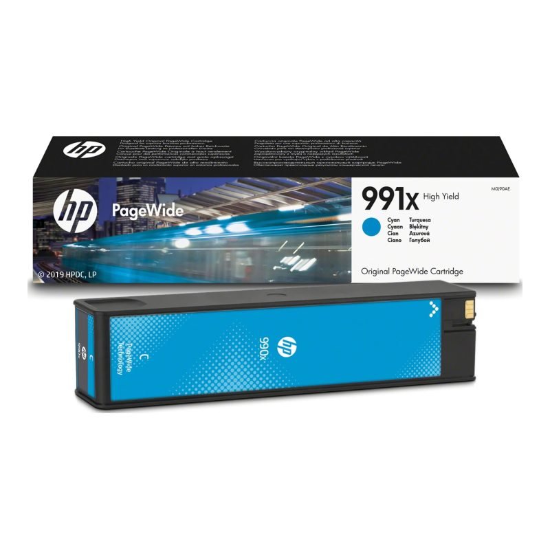 HP 991X M0J90AE Mavi Mürekkep Kartuşu