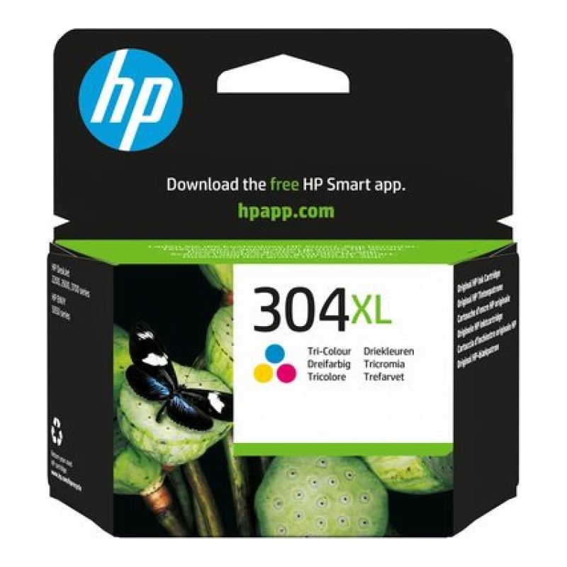 HP 304XL Üç N9K07AE Üç Renkli Mürekkep Kartuşu