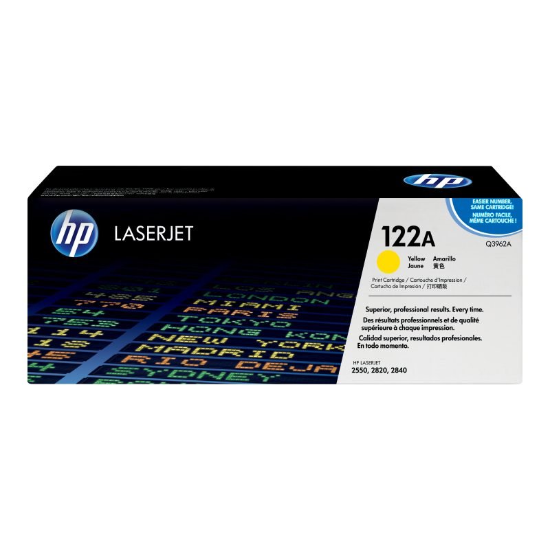 HP 122A Q3962A Sarı Toner