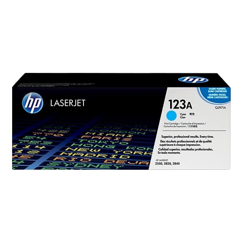 HP 123A Q3971A Mavi Toner