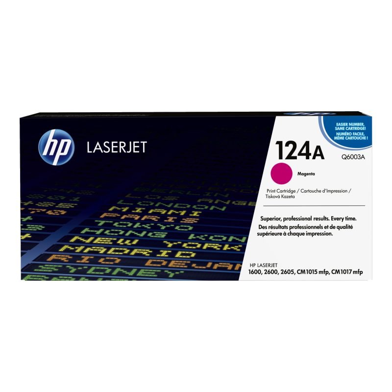 HP 124A Q6003A Kırmızı Toner