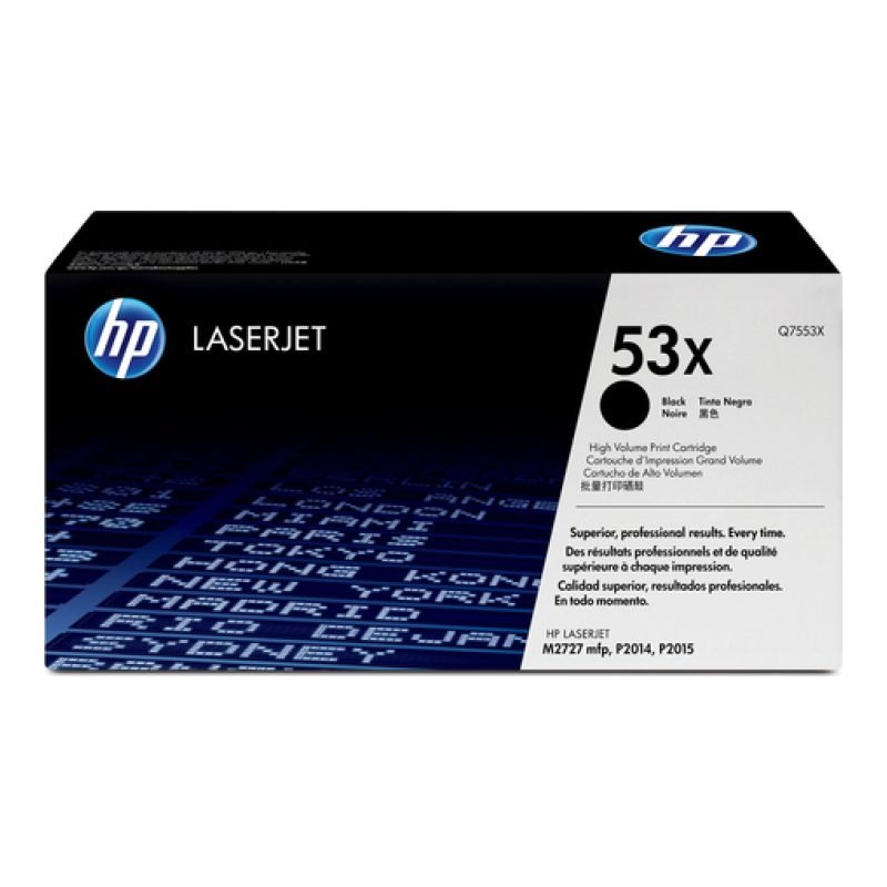 HP 53X Q7553X Yüksek Kapasiteli Toner — görsel 2