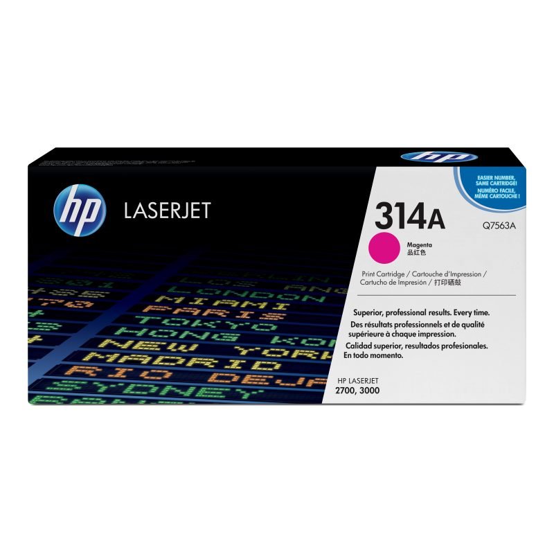 HP 314A Q7563A Kırmızı Toner