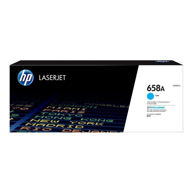 HP 658A W2001A Mavi Toner