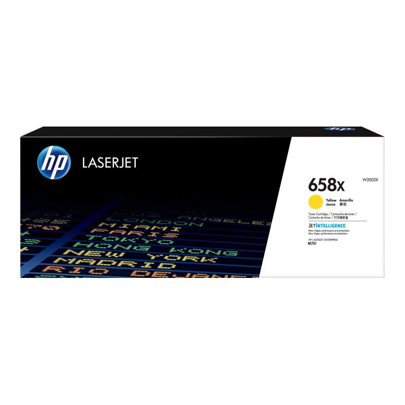 HP 658X W2002X Sarı Yüksek Kapasiteli Toner