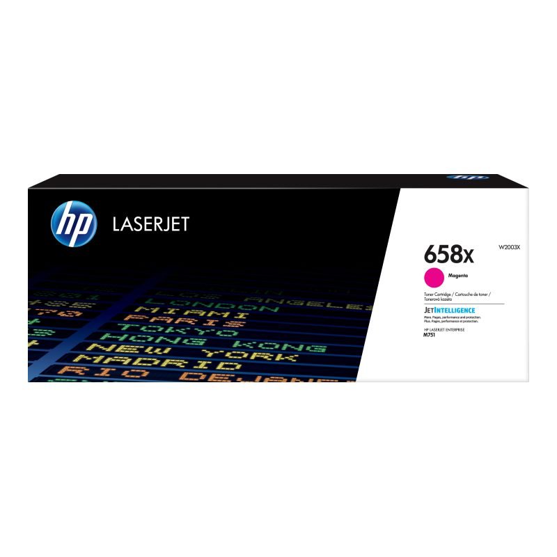 HP 658X W2003X Kırmızı Yüksek Kapasiteli Toner