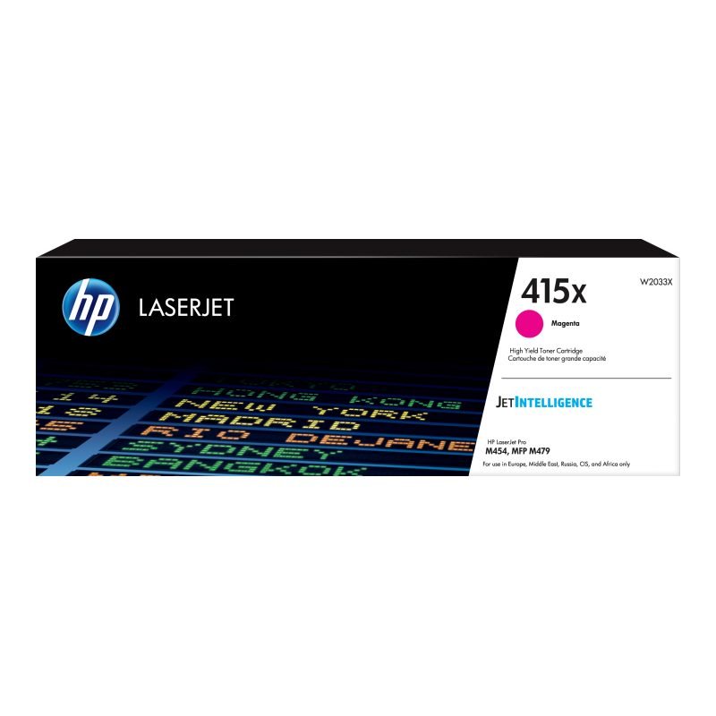 HP 415X W2033X Kırmızı Yüksek Kapasiteli Toner