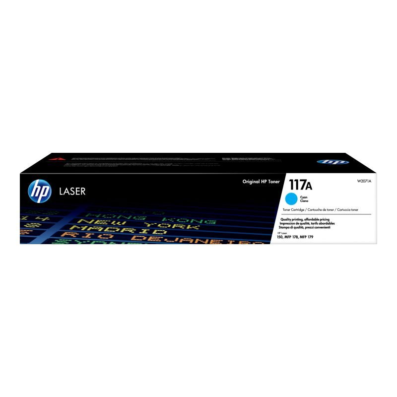 HP 117A W2071A Mavi Toner