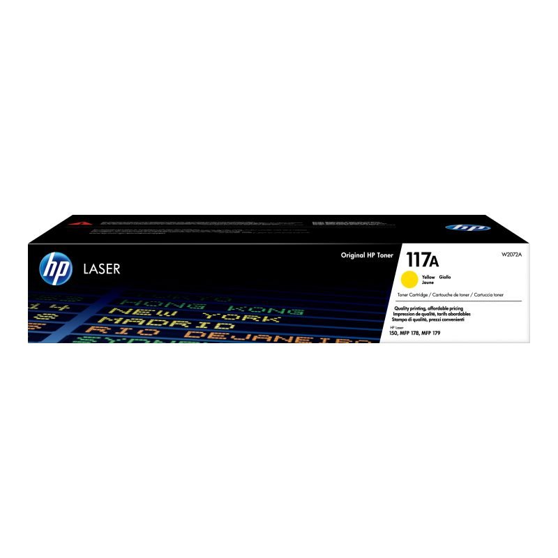 HP 117A W2072A Sarı Toner