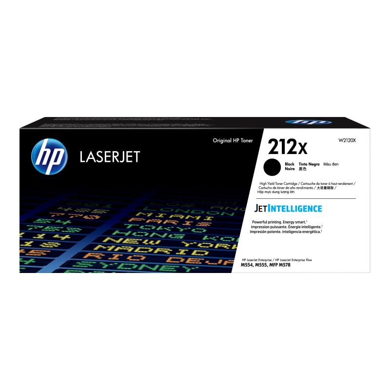 HP 212X W2120X Siyah Yüksek Kapasiteli Toner
