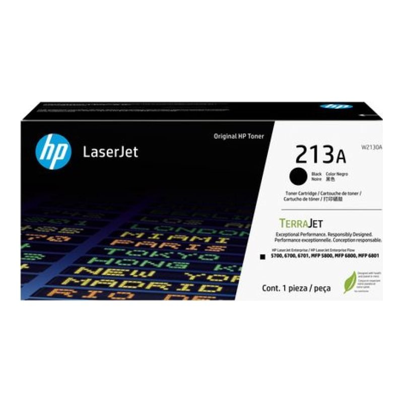 HP 213A W2130A Siyah Toner