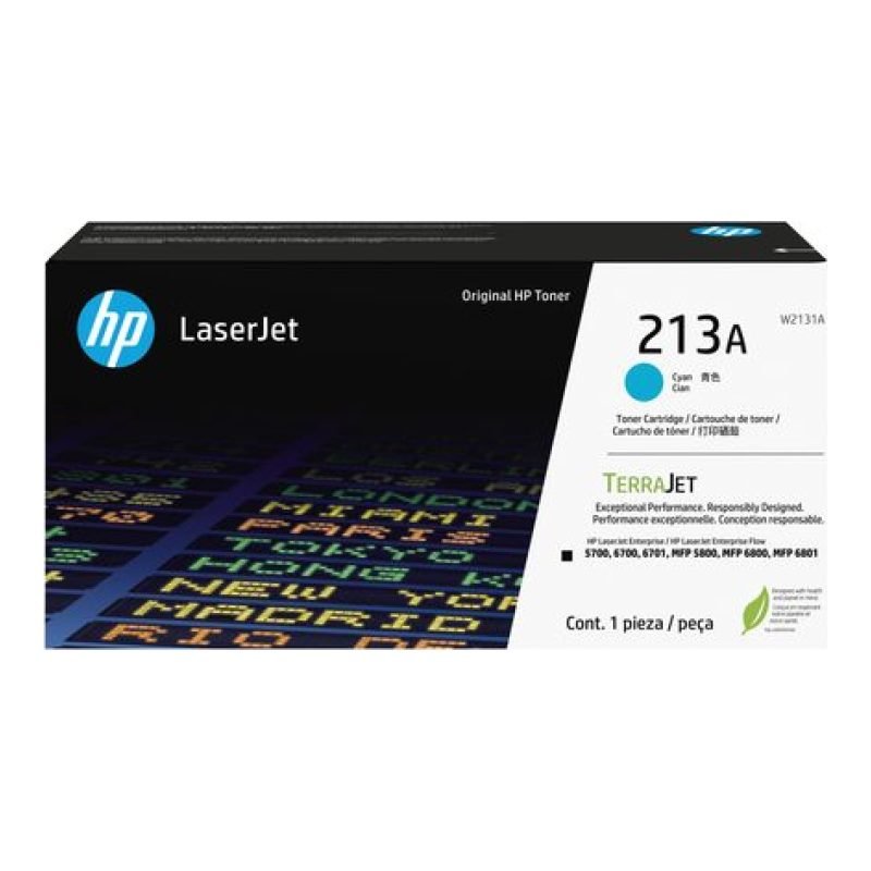 HP 213A W2131A Mavi Toner