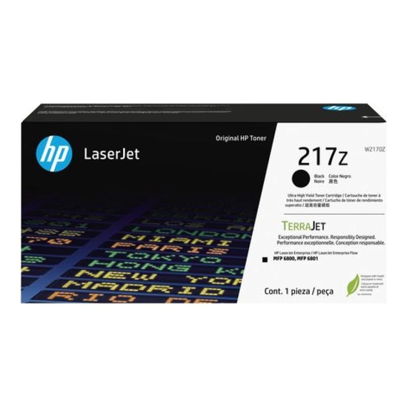HP 217Z W2170Z Siyah Toner