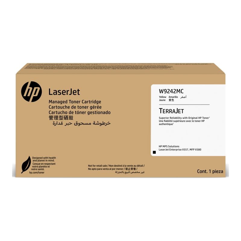 HP W9242MC Yönetimli Sarı Toner