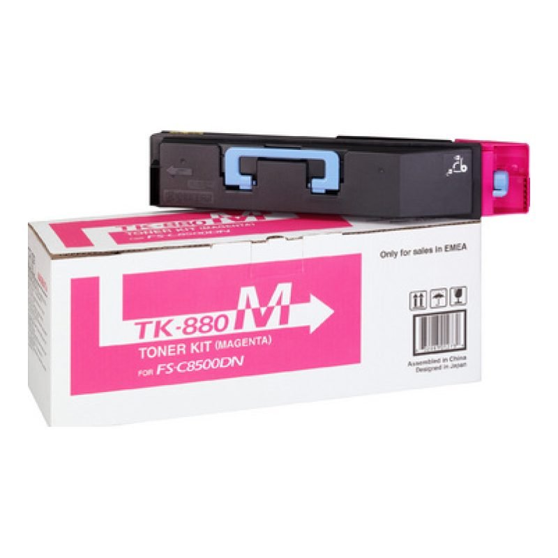 Kyocera TK-880M 0T2KABNL0 Kırmızı Toner