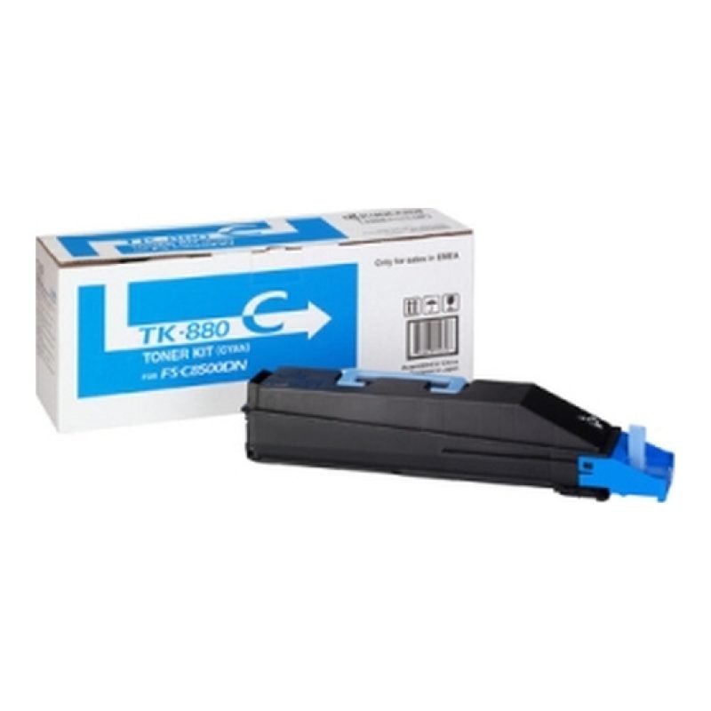 Kyocera TK-880C 0T2KACNL Mavi Toner
